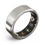 Smart Ring | Bluetooth Stilvoll Überwachung Herzfrequenz Langlebig Aktiv-SIlber-18.1mm-Luzern Mode