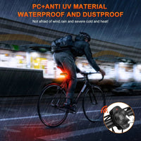 Fahrrad Alarm Licht | Rücklicht | Lauter Alarm | Diebstahlschutz | Sensor-Luzern Mode