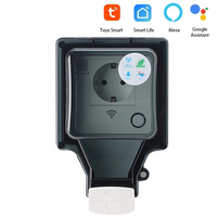 Außen Steckdosenleiste | WiFi | 2.4GHz | IP66 | Sicher | Intelligent | App-1 Steckdose-Luzern Mode