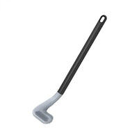 Toilettenbürste | Smart Hygienisch Langlebig Praktisch Wiederverwendbar L-Form-Bürste + Halter-Schwarz-Luzern Mode