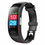 Smartwatch | Kompakt Universell Bluetooth Herzfrequenz Blutdruck Gesund-Schwarz/Rot Farbe-Luzern Mode