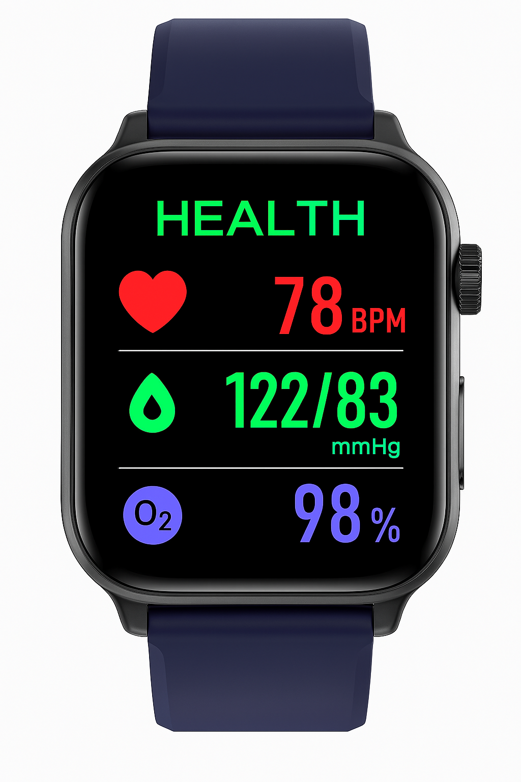 Smartwatch | EKG Blutdruck Gesundheit iOS Android Wiederaufladbar Langlebig-Luzern Mode