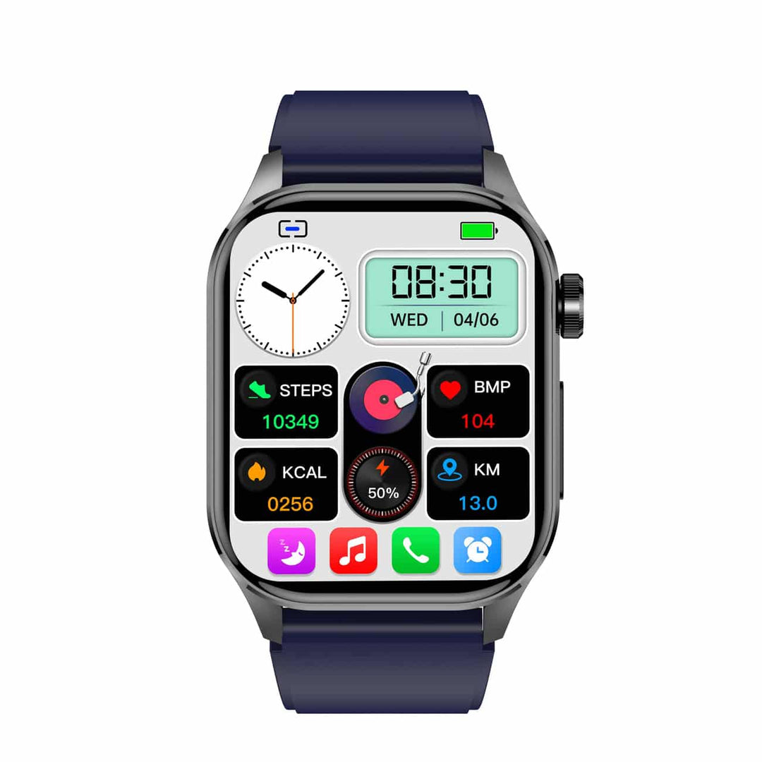 Smartwatch | EKG Blutdruck Gesundheit iOS Android Wiederaufladbar Langlebig-Luzern Mode