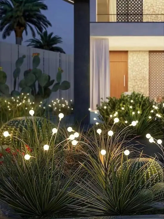 Solar Gartenbeleuchtung | Wiederaufladbar Nachhaltig Stimmungsvolle LED Kabellos-Luzern Mode