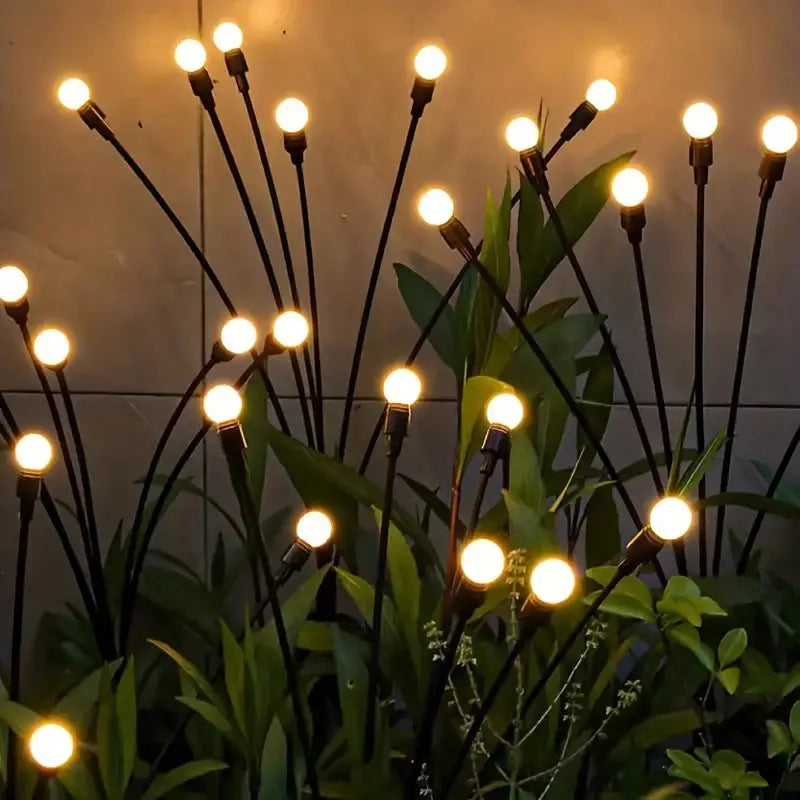 Solar Gartenbeleuchtung | Wiederaufladbar Nachhaltig Stimmungsvolle LED Kabellos-Luzern Mode