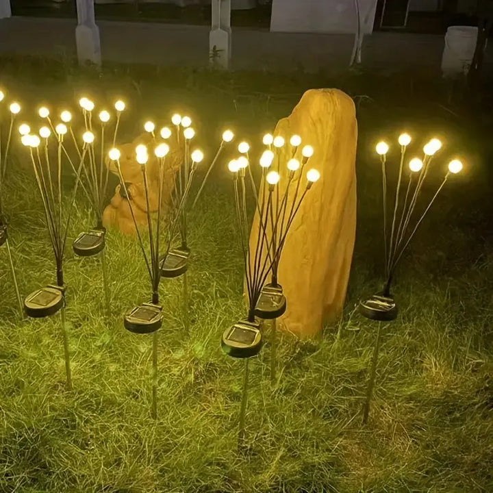 Solar Gartenbeleuchtung | Wiederaufladbar Nachhaltig Stimmungsvolle LED Kabellos-Luzern Mode