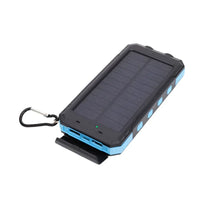 Solar-Powerbank | Leistungsstark Vielseitig Taschenlampe USB Lightning Schnellladen-Blau-5000 mAh-Luzern Mode