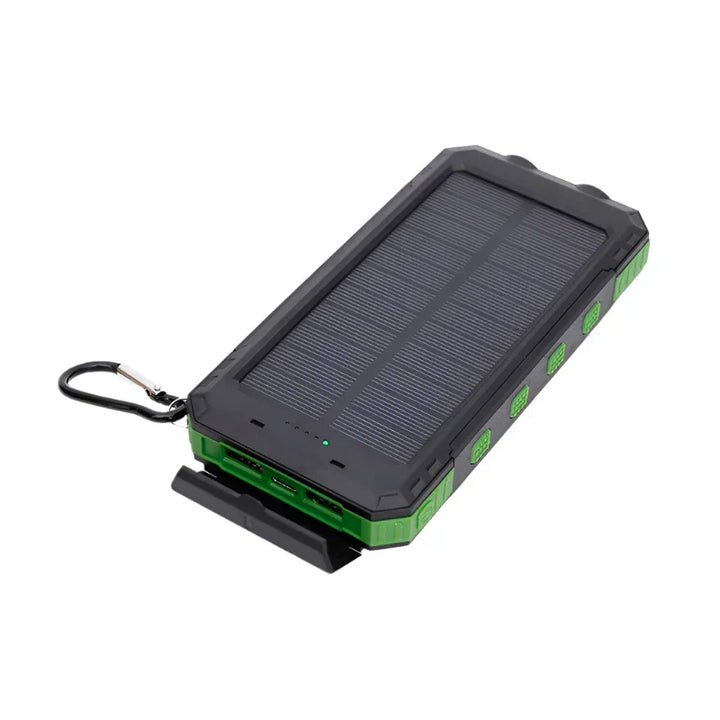 Solar-Powerbank | Leistungsstark Vielseitig Taschenlampe USB Lightning Schnellladen-Grün-5000 mAh-Luzern Mode