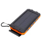Solar-Powerbank | Leistungsstark Vielseitig Taschenlampe USB Lightning Schnellladen-Orange-5000 mAh-Luzern Mode