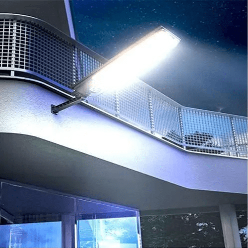 Zonnen-Straßenlampe | 3000W | Nachhaltig | Kraftvoll | IP65 | Kompakt | Helles-Luzern Mode