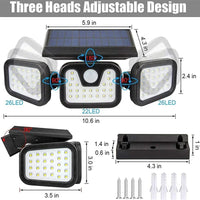 Solarenergie-Wandlampe | Wasserdicht, Langlebig, Vielseitig, EcoBright-Luzern Mode