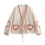 Sommer Top Damen | Lockerer Schnitt | Luftig & bequem | Rundhals | Alltag Look-Beige-S-Luzern Mode