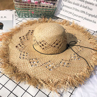 Floppy Hut Damen Sommer | Leicht & Atmungsaktiv | Panama Stil | Femininer Look-Luzern Mode