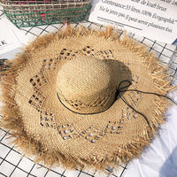Floppy Hut Damen Sommer | Leicht & Atmungsaktiv | Panama Stil | Femininer Look-Luzern Mode