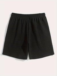 Herren Shorts 1+1 GRATIS | Sommer Basic kurz | bequem | Kordelzug Alltag Strand-Luzern Mode