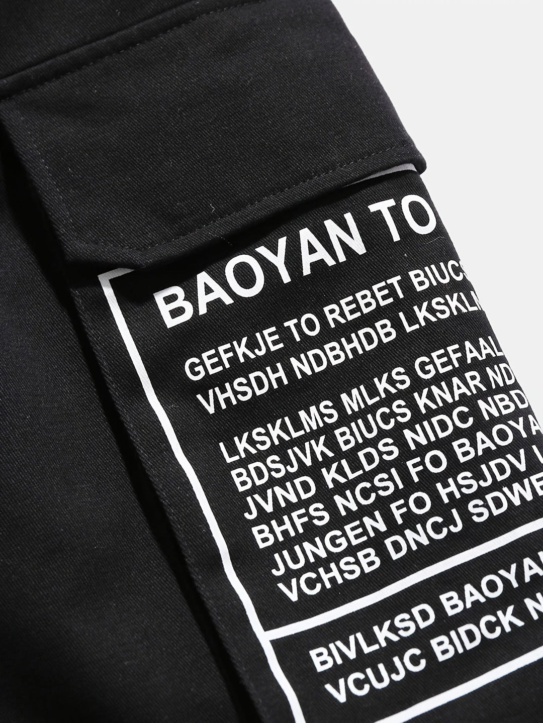 Herren Shorts Baumwolle | Lockerer Schnitt | Letter-Print | Gummibund mit Kordelzug | Taschen-Luzern Mode