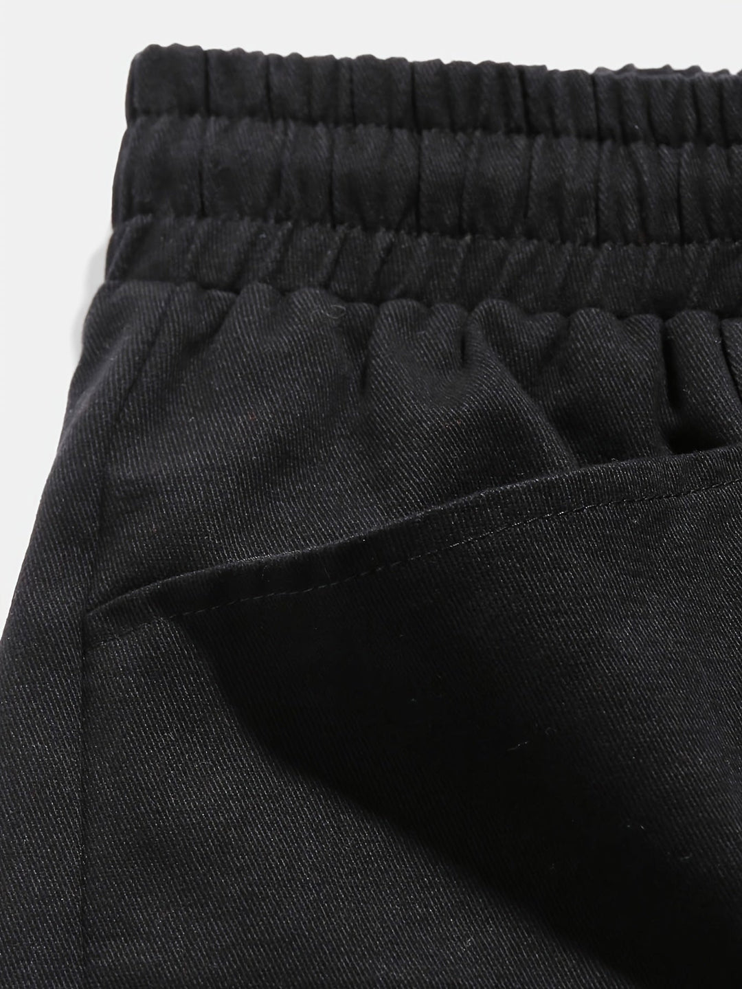 Herren Shorts Baumwolle | Lockerer Schnitt | Letter-Print | Gummibund mit Kordelzug | Taschen-Luzern Mode