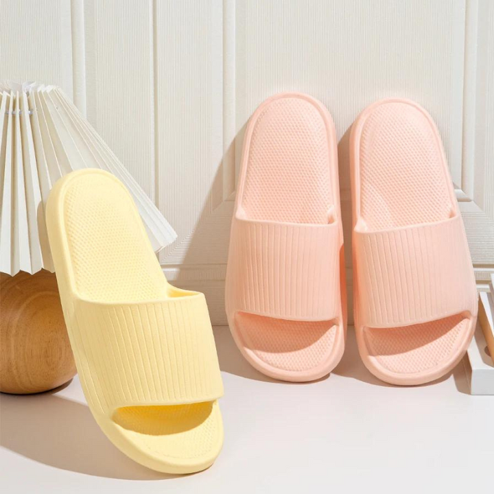 Herren Slipper Sommer | 1+1 Gratis | Rutschfest | EVA | Leicht | Unisex-Luzern Mode