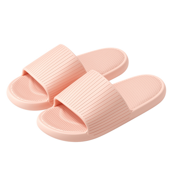 Herren Slipper Sommer | 1+1 Gratis | Rutschfest | EVA | Leicht | Unisex-Rosa-36-37-Luzern Mode