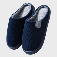 Gemütliche Hausschuhe für Damen und Herren - Winter Slipper-Marine-35-Luzern Mode