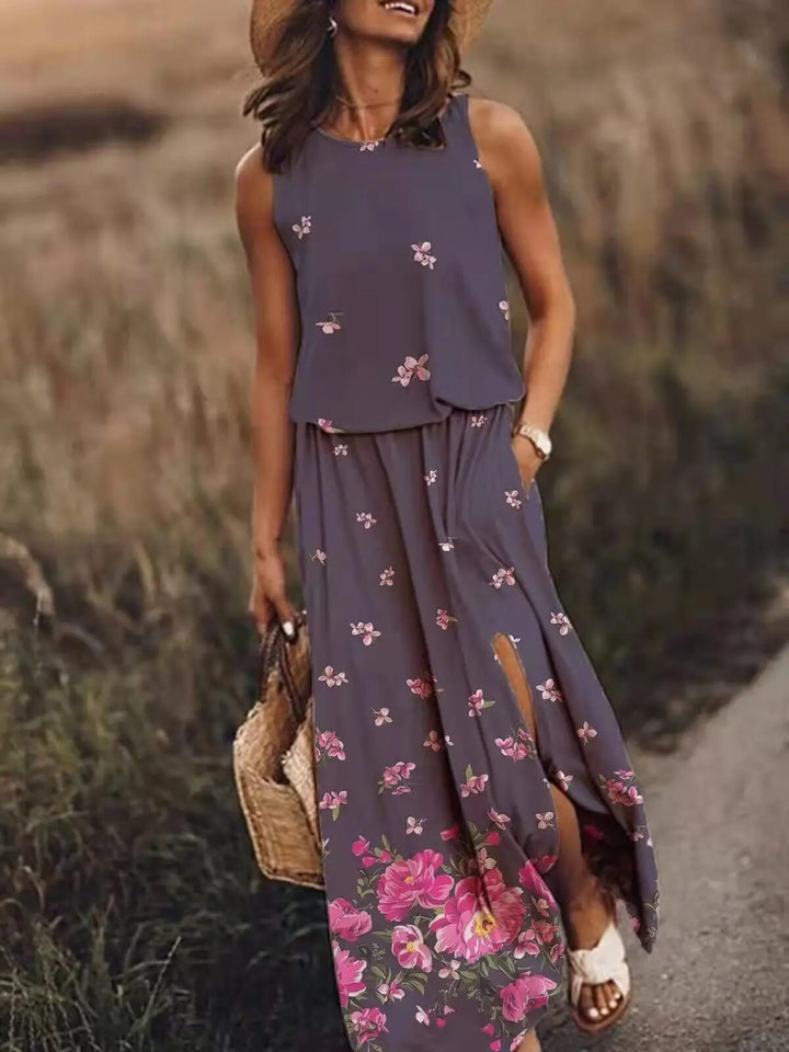 Sommerliches Maxikleid mit einzigartigem Schnitt – Amara