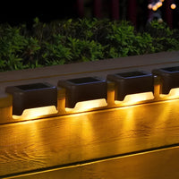 Außen Treppenbeleuchtung | Solarenergie | Automatisch | Wasserdicht-Luzern Mode