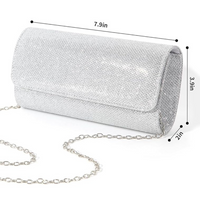 Luxuriöse Damen Clutch mit Handy- und Kosmetikfach-Luzern Mode