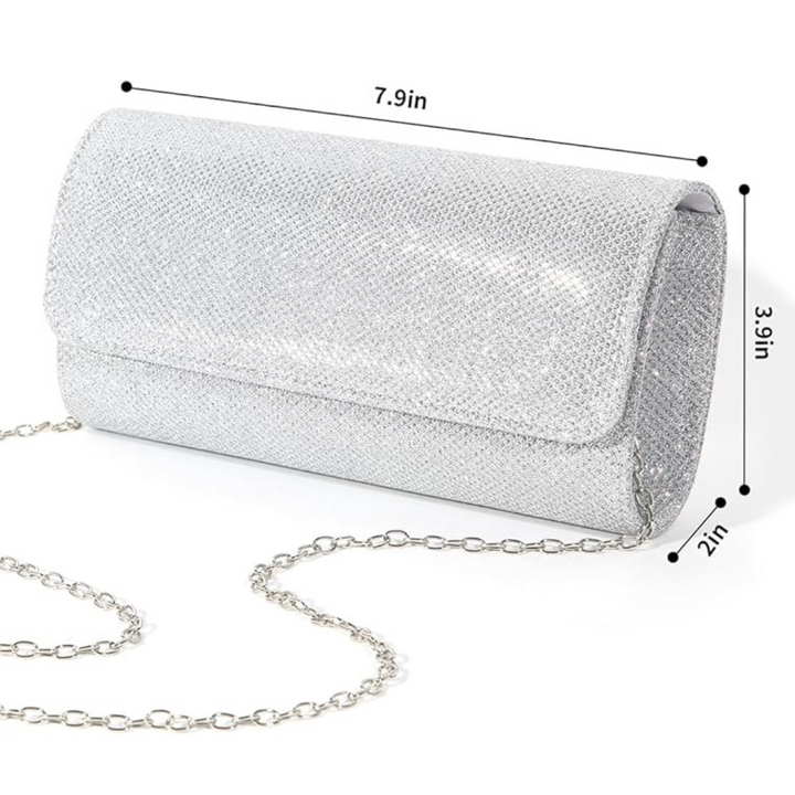 Luxuriöse Damen Clutch mit Handy- und Kosmetikfach-Luzern Mode