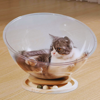Katzenbett | Kugel Gemütlich Spielstation Vielseitig Interaktiv Langlebig-Luzern Mode