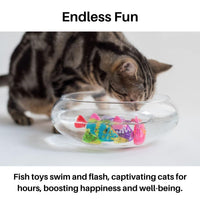 Katzenspielzeug | Interaktiv | Lebensechte Fische | Bewegend-Luzern Mode