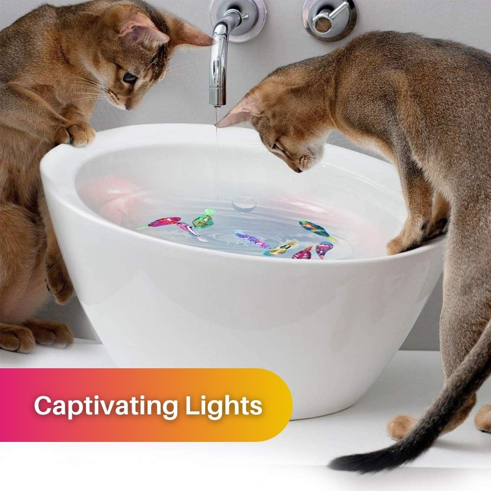 Katzenspielzeug | Interaktiv | Lebensechte Fische | Bewegend-Luzern Mode