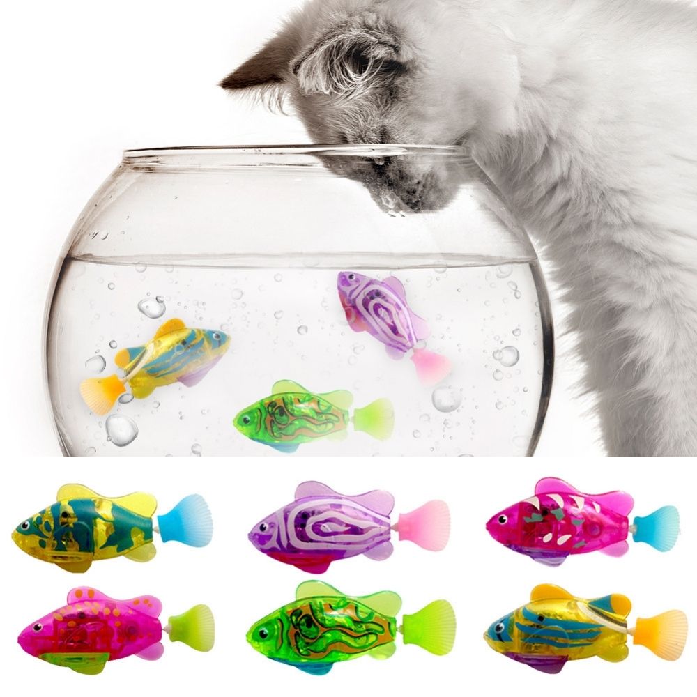 Katzenspielzeug | Interaktiv | Lebensechte Fische | Bewegend-3 Fisch-Spielzeuge (67 % Rabatt)-Luzern Mode