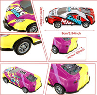 Spielzeug Stuntauto-Set | Langlebig Stabil Spaßig Farbenfroh Sicher-Luzern Mode