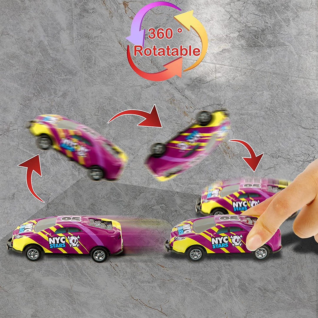 Spielzeug Stuntauto-Set | Langlebig Stabil Spaßig Farbenfroh Sicher-Luzern Mode