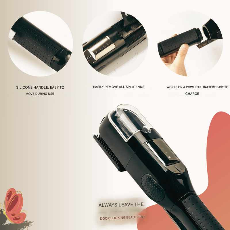 Gespleten Haarspitzen Trimmer | Schnell | Kabelgebunden | Sicher | Inkl. Klammern-Luzern Mode