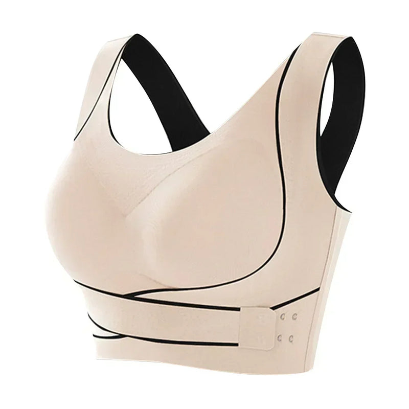 Push-Up BH mit Vorderverschluss für optimalen Halt-Beige-M-Luzern Mode