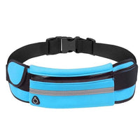 Leichtgewichtiger Wasserdichter Fitness-Hüftgürtel – 2 zum Preis von 1 Verstellbarer Sportgürtel