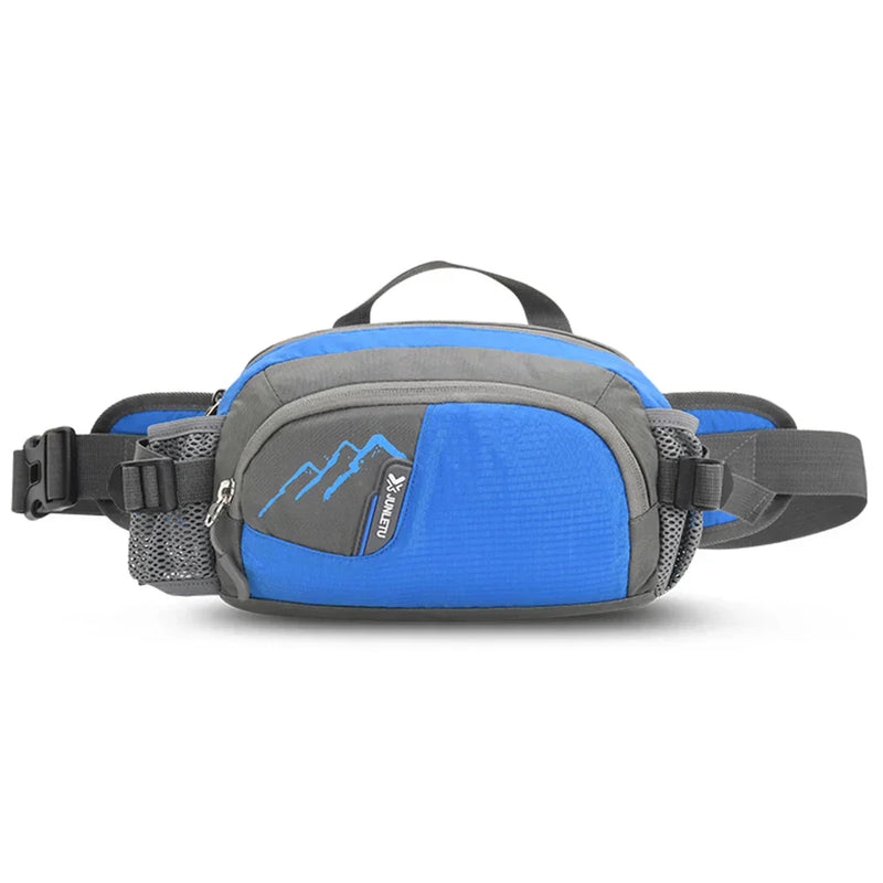 Hüfttasche mit mehreren Fächern für Outdoor-Aktivitäten-Blau-Luzern Mode