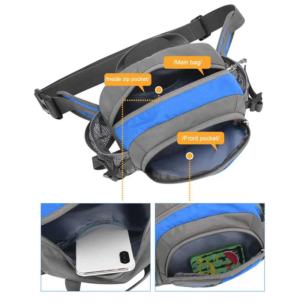 Hüfttasche mit mehreren Fächern für Outdoor-Aktivitäten-Luzern Mode