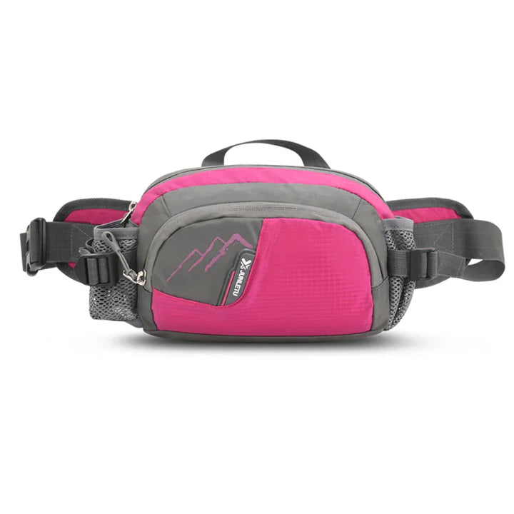 Hüfttasche mit mehreren Fächern für Outdoor-Aktivitäten-Rosa-Luzern Mode