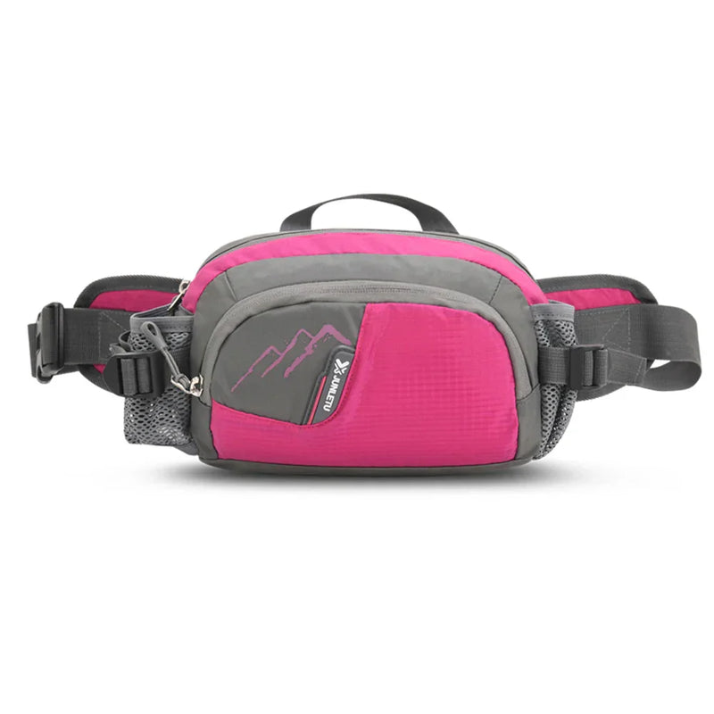 Hüfttasche mit mehreren Fächern für Outdoor-Aktivitäten-Rosa-Luzern Mode