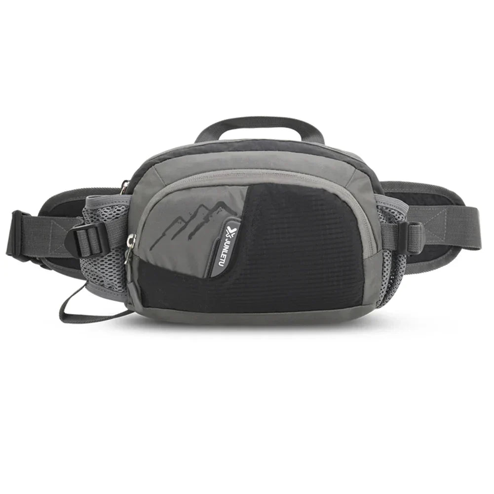 Hüfttasche mit mehreren Fächern für Outdoor-Aktivitäten-Schwarz-Luzern Mode