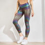 Damen Anti-Cellulite Push-Up Leggings für Sport & Fitness-Schwarz-S-Luzern Mode