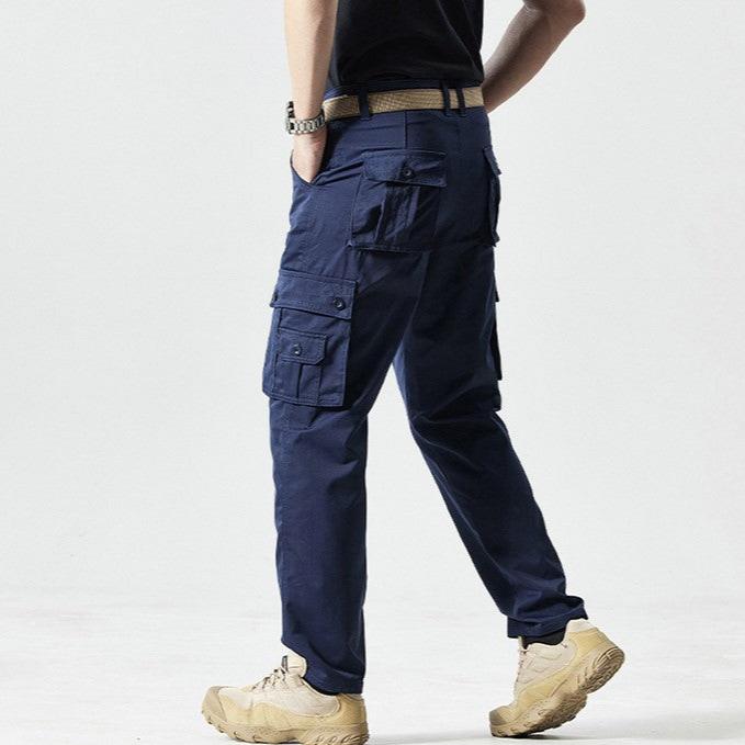 Herren Cargo Hose mit Taschen für Outdoor Aktivitäten-Luzern Mode
