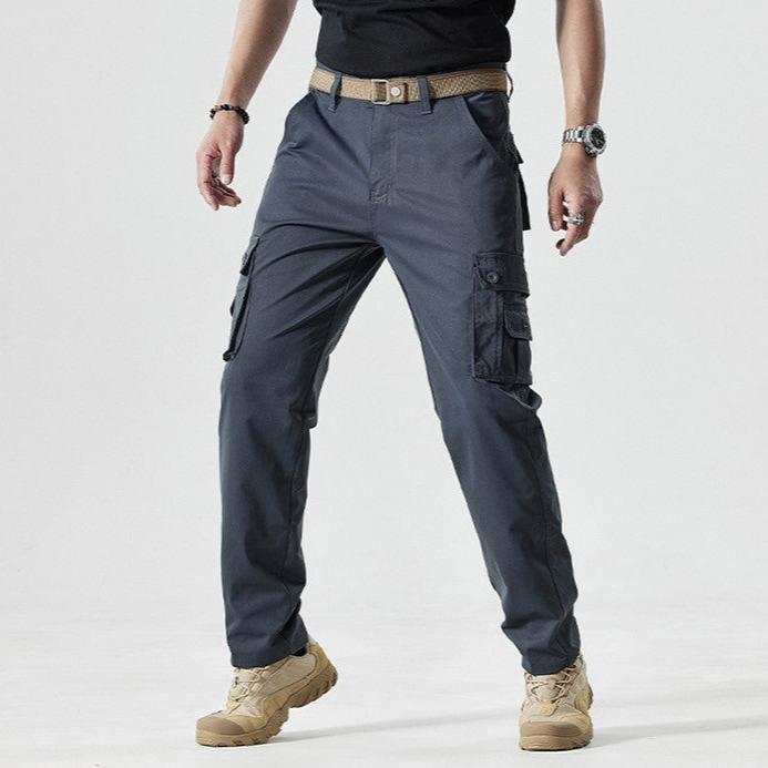 Herren Cargo Hose mit Taschen für Outdoor Aktivitäten-Luzern Mode