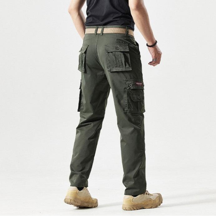 Herren Cargo Hose mit Taschen für Outdoor Aktivitäten-Luzern Mode