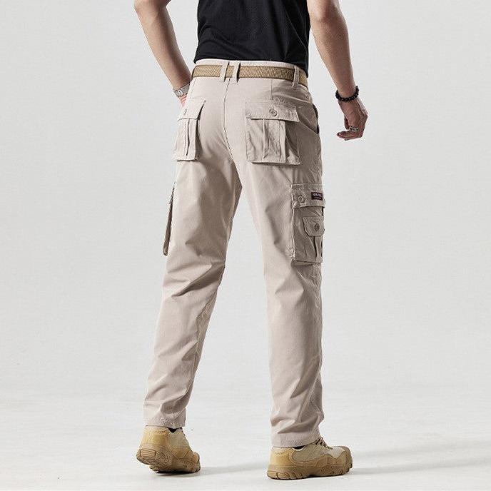 Herren Cargo Hose mit Taschen für Outdoor Aktivitäten-Luzern Mode