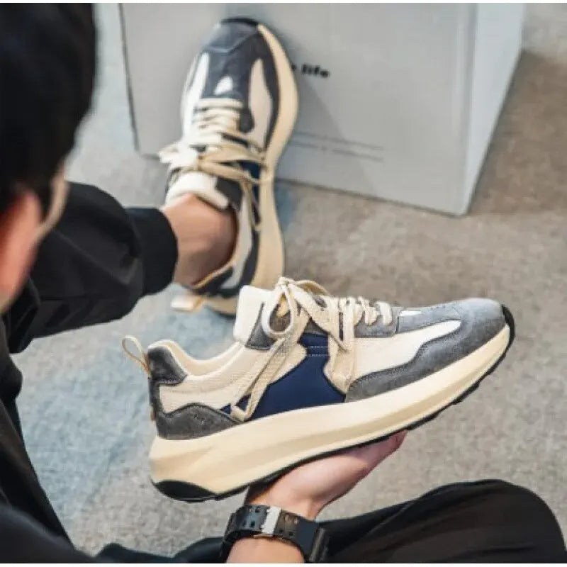 Herren Sneaker mit Komfortsohle für Alltag und Sport-Luzern Mode