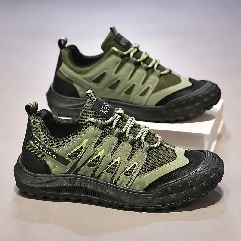 Herren Outdoor Sportschuhe rutschfest und atmungsaktiv-Grün-40-Luzern Mode