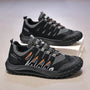 Herren Outdoor Sportschuhe rutschfest und atmungsaktiv-Schwarz-40-Luzern Mode